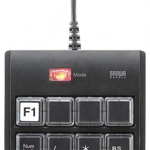 プログラマブルテンキー（割り付け・自作・設定・おすすめ・DTM・ブラック） NT-19UH2BKN2 サンワサプライ