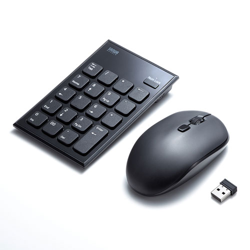 訳あり 新品】テンキーマウスセット（静音・ワイヤレス・USB接続