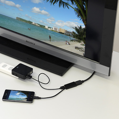 【アウトレット･訳あり・セール】MHLケーブル HDMI変換アダプタ＜ZZ＞