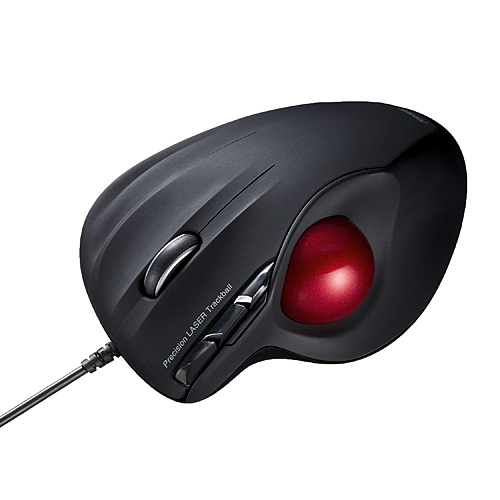 トラックボール（エルゴノミクスマウス・スクロール・親指・有線