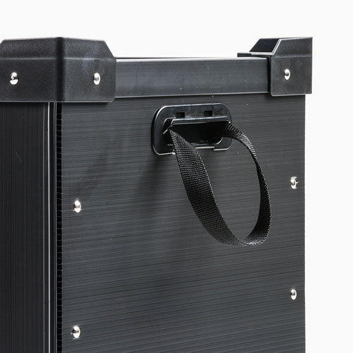 プラダン収納ケース(タブレット・ノートPC・6台収納・スリット入り)