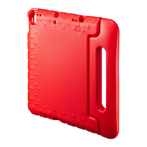 iPad Air  2019 ケース（衝撃吸収ケース・ハンドル付き・レッド）