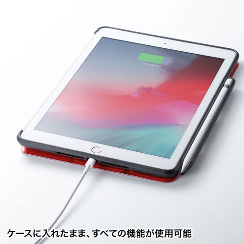 タブレットケース(iPad 10.2インチ用・第7世代・ソフトレザー・PU