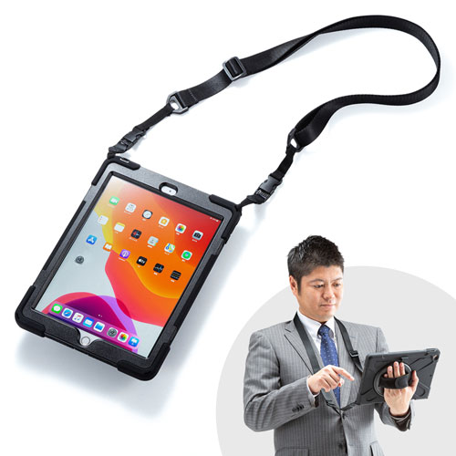 10.2インチiPadケース（前面保護フィルター付・耐衝撃・キズ