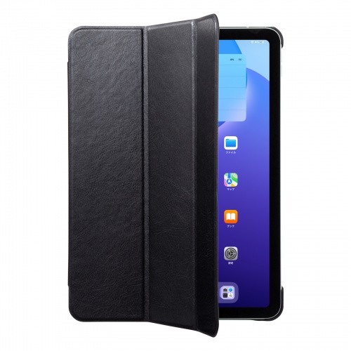 iPadケース（ソフトレザー・iPad Air 2020・ブラック）
