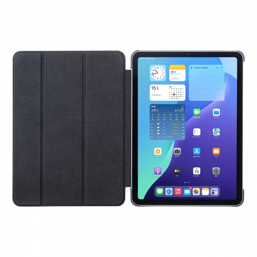 iPadケース（ソフトレザー・iPad Air 2020・ブラック） PDA-IPAD1707BK