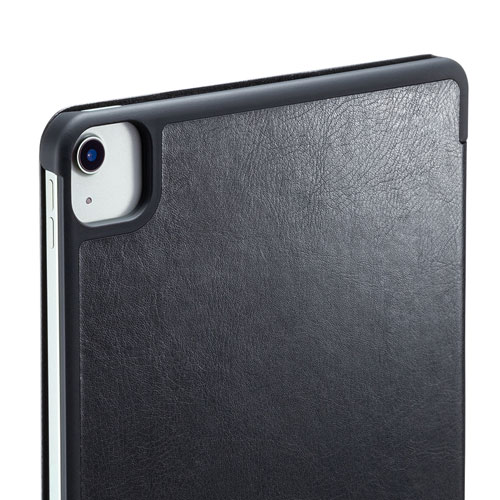 iPadケース（ソフトレザー・iPad Air 2020・ブラック）