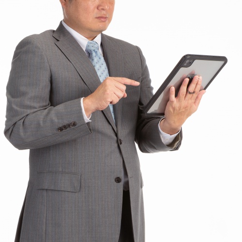 iPad Pro ケース（耐衝撃・防水ケース・IP68・スタンド・ショルダーベルト・iPad Pro 11インチ（M4/2024））