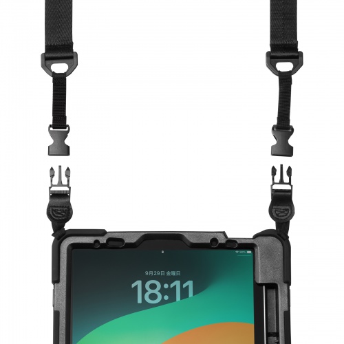 iPad Air ケース（耐衝撃・ハンドル・スタンド・ショルダーベルト・タッチペン収納・iPad Air 11インチ（M2/2024））