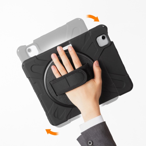 iPad Air ケース（耐衝撃・ハンドル・スタンド・ショルダーベルト・タッチペン収納・iPad Air 11インチ（M2/2024））