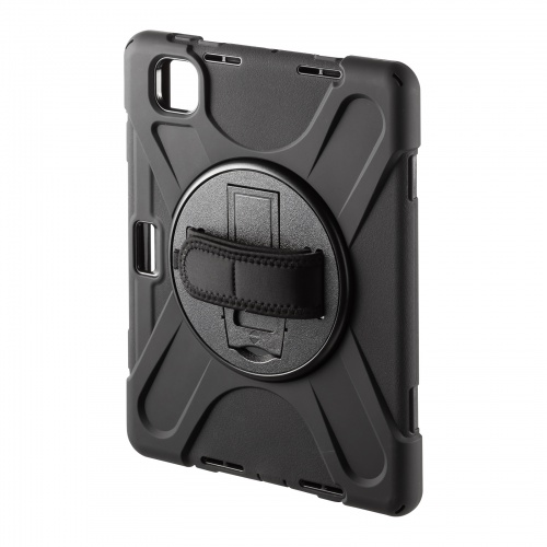 iPad Pro ケース（耐衝撃・ハンドル・スタンド・ショルダーベルト・タッチペン収納・iPad Pro 11インチ（M4/2024））