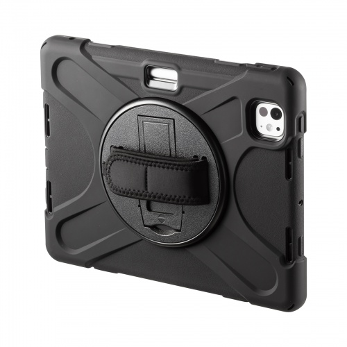 iPad Pro ケース（耐衝撃・ハンドル・スタンド・ショルダーベルト・タッチペン収納・iPad Pro 11インチ（M4/2024））