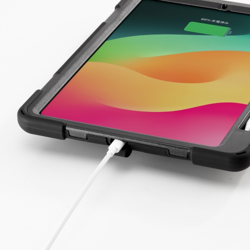 iPad Pro ケース（耐衝撃・ハンドル・スタンド・ショルダーベルト・タッチペン収納・iPad Pro 11インチ（M4/2024））