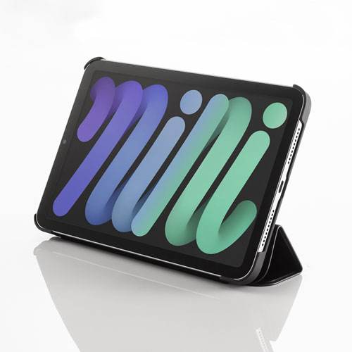 iPad mini 2021 ソフトレザーケース（ブラック）