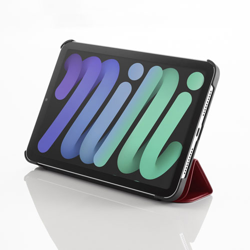 iPad mini 2021 ソフトレザーケース（レッド）