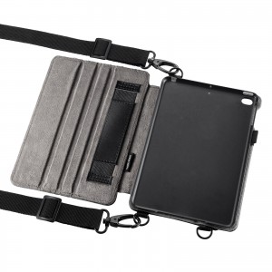 【訳あり 新品】iPad mini スタンド機能付きショルダーベルトケース