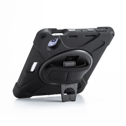 iPad mini耐衝撃ケース（ハンドル、スタンド、ショルダーベルト付き