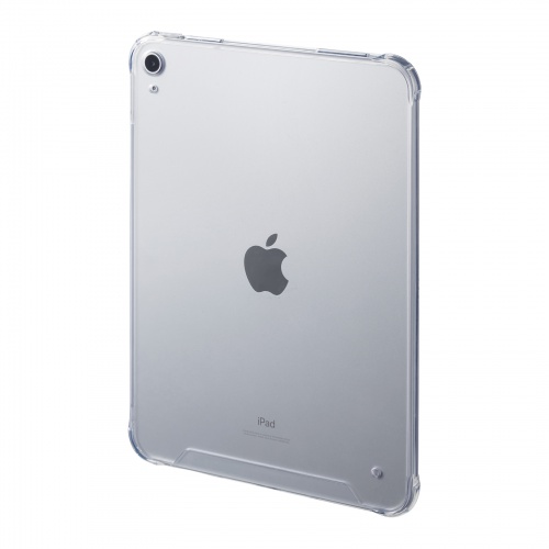 iPad第10世代 シルバー 本体 カバー付き 10.9インチ iPad 第10世代 クリアハードケース PDA-IPAD1902CL | 激安