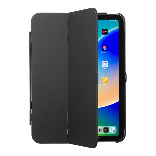 iPad10.9インチ ハードケース（Apple 第10世代iPad 10.9インチ対応・スタンド機能付き・ブラック）