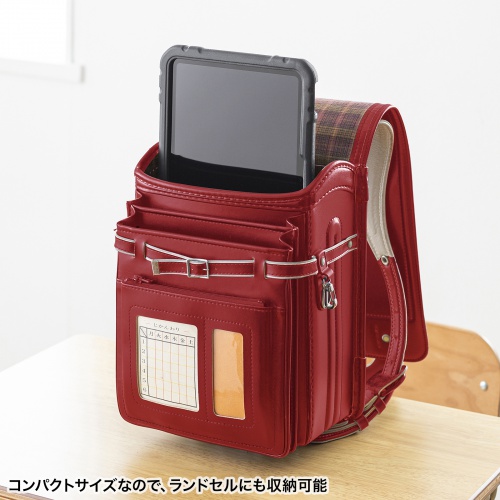 iPad 10.9インチ 第10世代専用 衝撃吸収セミハードケース（耐衝撃・充電可能・スタンド・ペンホルダー付き・ブラック・子供・学校・法人）