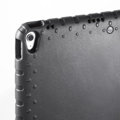 iPad10.9インチ 衝撃吸収ケース(Apple 第10世代iPad 10.9インチ対応・ハンドル・Apple Pencil収納ポケット付き・ブラック）