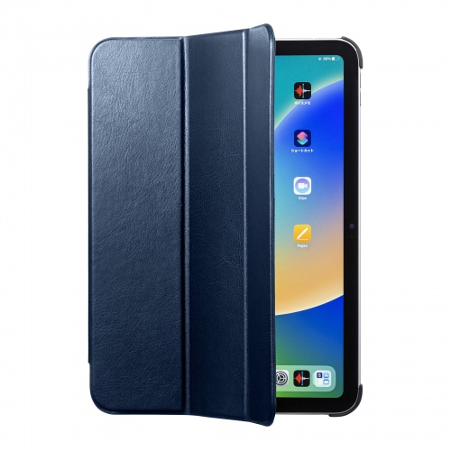 iPad 10.9インチ ネイビーケース付き iPad10.9インチ ソフトレザーケース（Apple 第10世代iPad 10.9