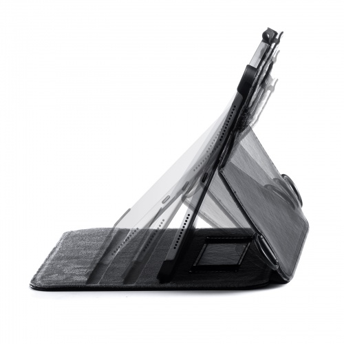 iPad10.9インチ ショルダーベルトケース（Apple 第10世代iPad 10.9インチ対応・スタンド機能付き・ブラック）