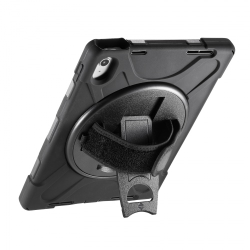 iPad10.9インチ 耐衝撃ケース（Apple 第10世代iPad 10.9インチ対応・360度回転ハンドル・スタンド・ショルダーベルト付き）