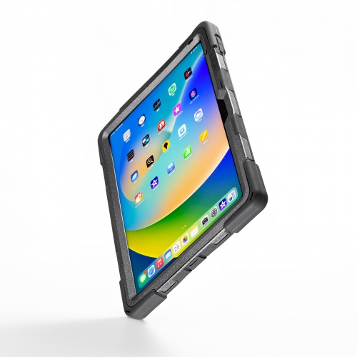 iPad10.9インチ 耐衝撃ケース（Apple 第10世代iPad 10.9インチ対応・360度回転ハンドル・スタンド・ショルダーベルト付き）