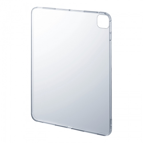 iPad Pro 13インチ シルバー ケース付き 13インチiPad Air (M3/M2)用<BR>軽量ハードケースカバー／グレー