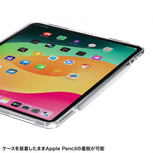iPad Pro ケース（クリアケース・ハードケース・透明・iPad Pro 13インチ（M4/2024））