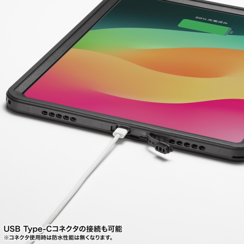 iPad Pro ケース（耐衝撃・防水ケース・IP68・スタンド・ショルダーベルト・iPad Pro 13インチ（M4/2024））
