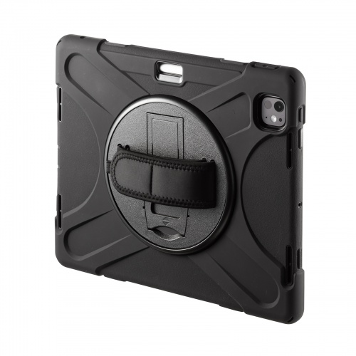 iPad Pro ケース（耐衝撃・ハンドル・スタンド・ショルダーベルト・タッチペン収納・iPad Pro 13インチ（M4/2024））