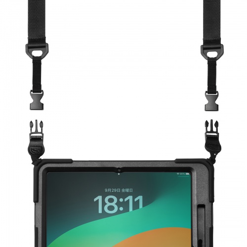 iPad Pro ケース（耐衝撃・ハンドル・スタンド・ショルダーベルト・タッチペン収納・iPad Pro 13インチ（M4/2024））