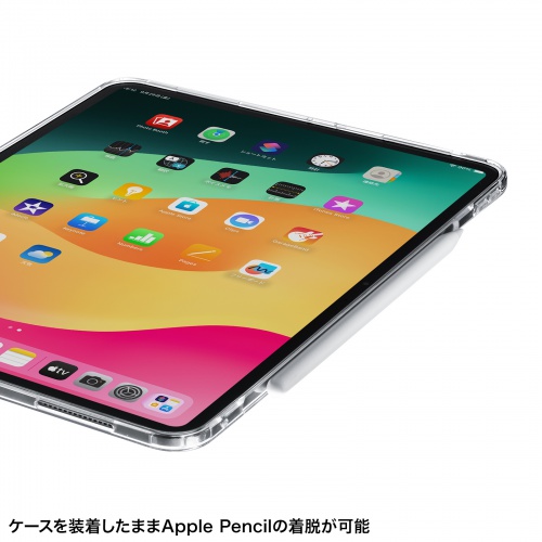 iPad Air ケース（クリアケース・ハードケース・透明・iPad Air 13インチ（M2/2024））