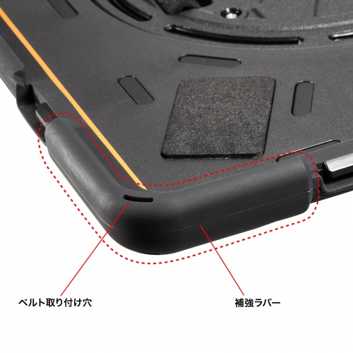 iPad Air ケース（耐衝撃・ハンドル・スタンド・ショルダーベルト・タッチペン収納・iPad Air 13インチ（M2/2024））