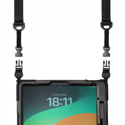 iPad Air ケース（耐衝撃・ハンドル・スタンド・ショルダーベルト・タッチペン収納・iPad Air 13インチ（M2/2024））