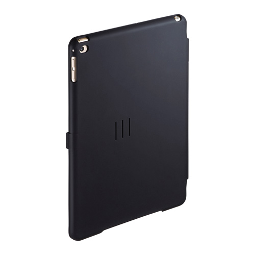 iPad Air 2ハードケース（スタンドタイプ・ブラック） PDA-IPAD64BK