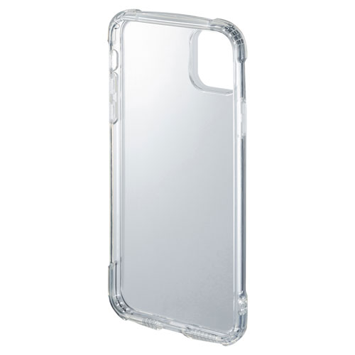 iPhone 11 Pro Max用ケース(耐衝撃・TPU・ストラップホルダー・クリア)