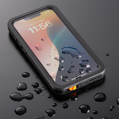 iPhone16e用 防水ケース（耐衝撃・防塵・IP68・全面保護・ストラップホール）