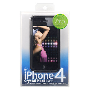 【アウトレット・訳あり・セール】iPhone4用クリスタルハードケース<Z>