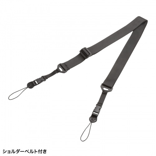 耐衝撃ケース（Surface Go 1～4用・スタンド・ショルダーベルト・ハンドベルト・純正キーボード ペンを取り付け可能・クリア素材） PDA-SF11BK サンワサプライ