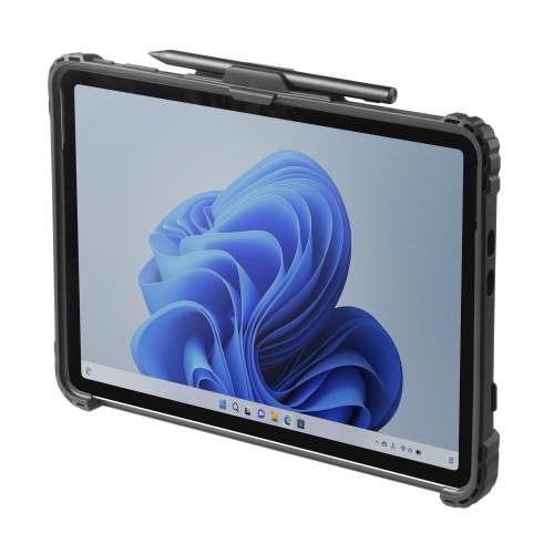 Surface Pro 12インチ用 耐衝撃ケース ハンドベルト ショルダーベルト スリムペン 純正キーボード 対応 キックスタンド