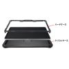 Surface Pro 12インチ 衝撃吸収ケース（耐衝撃・スタンド 付き・キーボード装着可・スリムペン固定可・法人・ブラック）