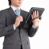 Surface Pro 12インチ 衝撃吸収ケース（耐衝撃・スタンド 付き・キーボード装着可・スリムペン固定可・法人・ブラック）