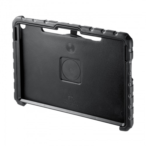 Surface Pro 12インチ 衝撃吸収ケース（耐衝撃・スタンド 付き・キーボード装着可・スリムペン固定可・法人・ブラック）