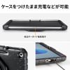 Surface Pro 12インチ 衝撃吸収ケース（耐衝撃・スタンド 付き・キーボード装着可・スリムペン固定可・法人・ブラック）
