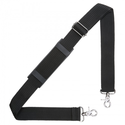 ショルダーベルト（iPadケース用・SKB-IP8BK 対応・肩あて・金属金具・斜め掛け・首掛け・ベルト長 750-1200mm）