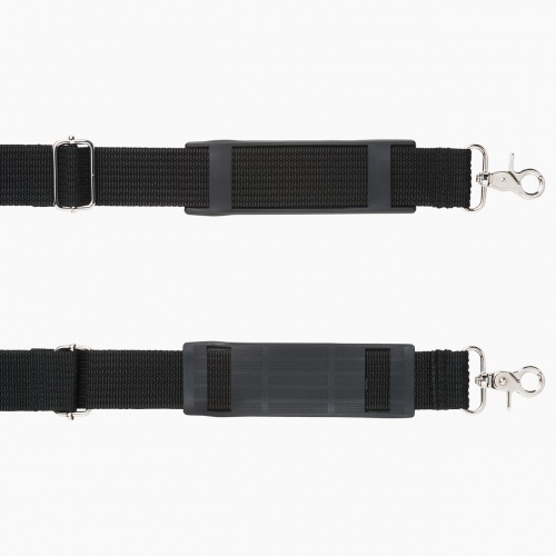 ショルダーベルト（iPadケース用・SKB-IP8BK 対応・肩あて・金属金具・斜め掛け・首掛け・ベルト長 750-1200mm）