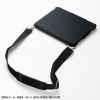 ショルダーベルト（iPadケース用・SKB-IP8BK 対応・肩あて・金属金具・斜め掛け・首掛け・ベルト長 750-1200mm）